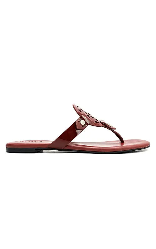 Burgundy Logo Sliders