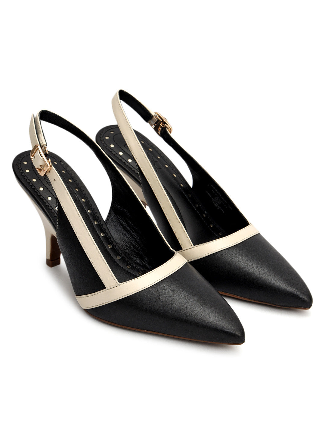 Black Slingback Heels