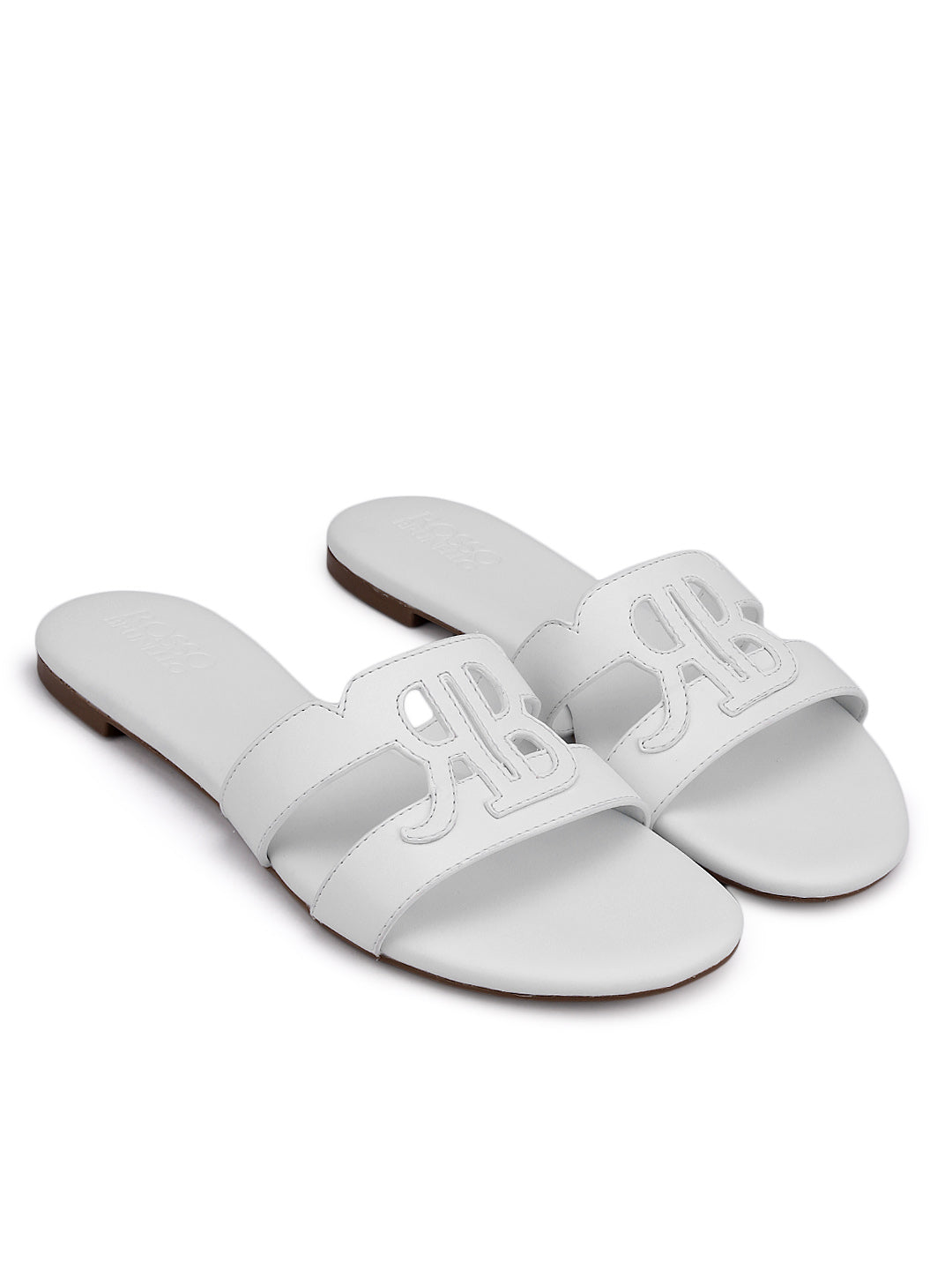 White RB Logo Sliders