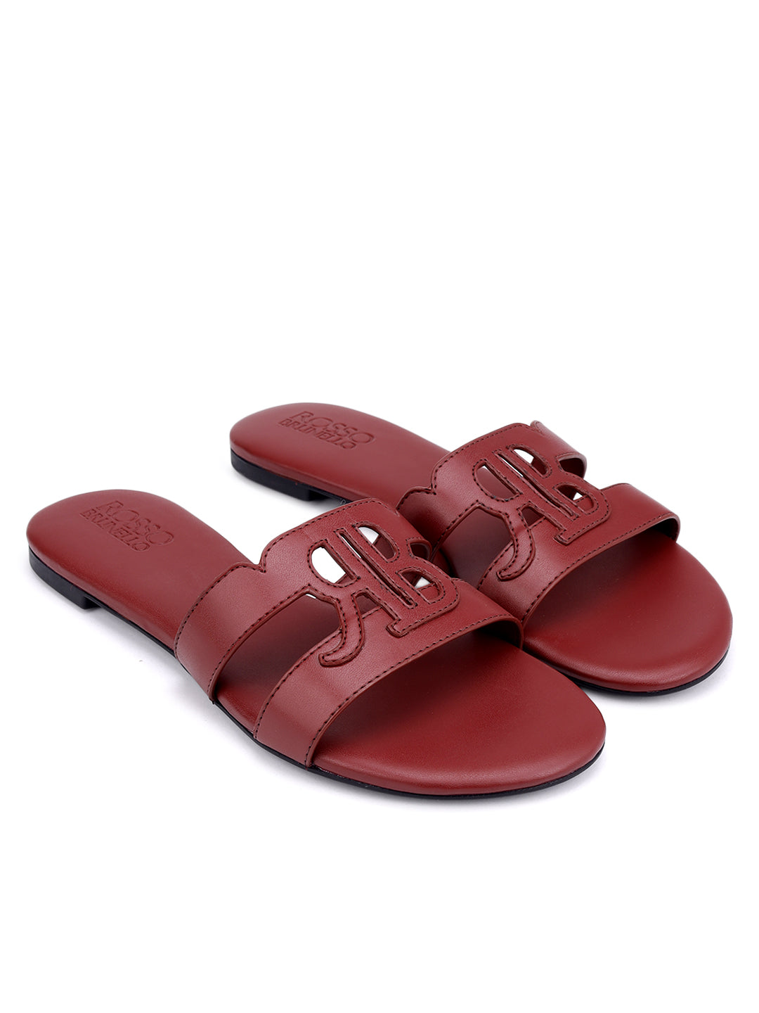Burgundy RB Logo Sliders