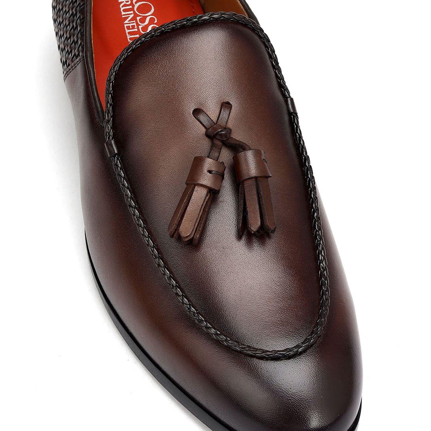 Brown Loafers With Tassels