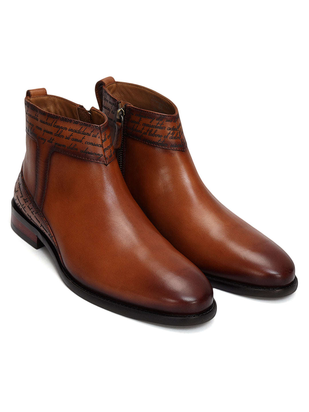 Tan Ankle Length Boots