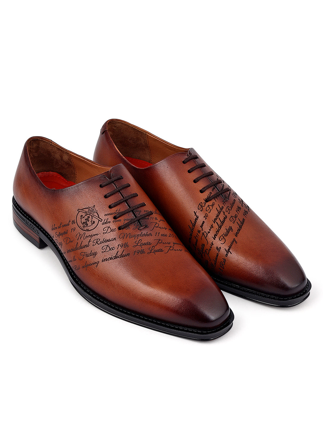 Tan Formal Leather Lace Ups
