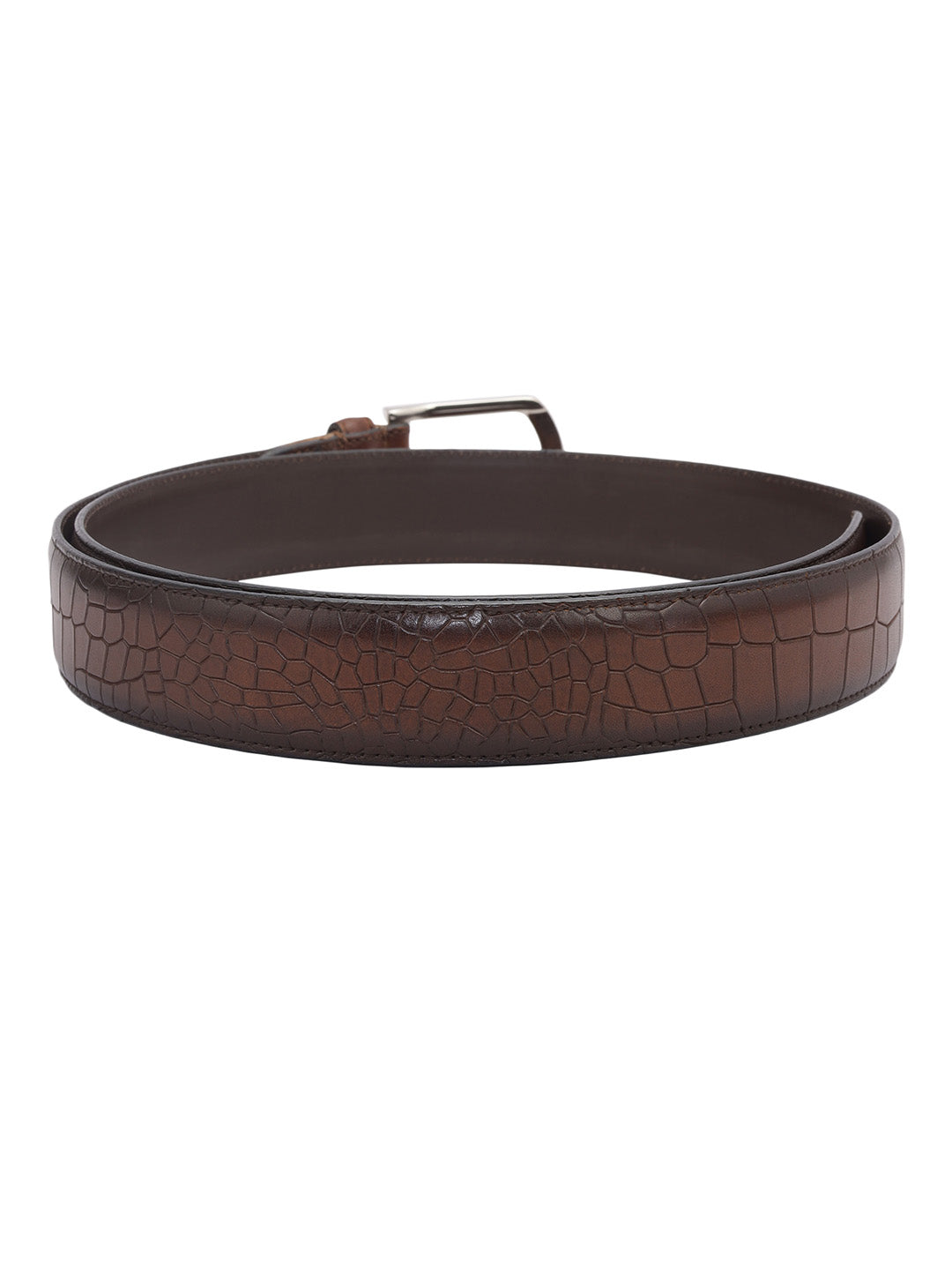 Tan Croco Textured Men's Belt – Rosso Brunello Leathers Pvt. Ltd.